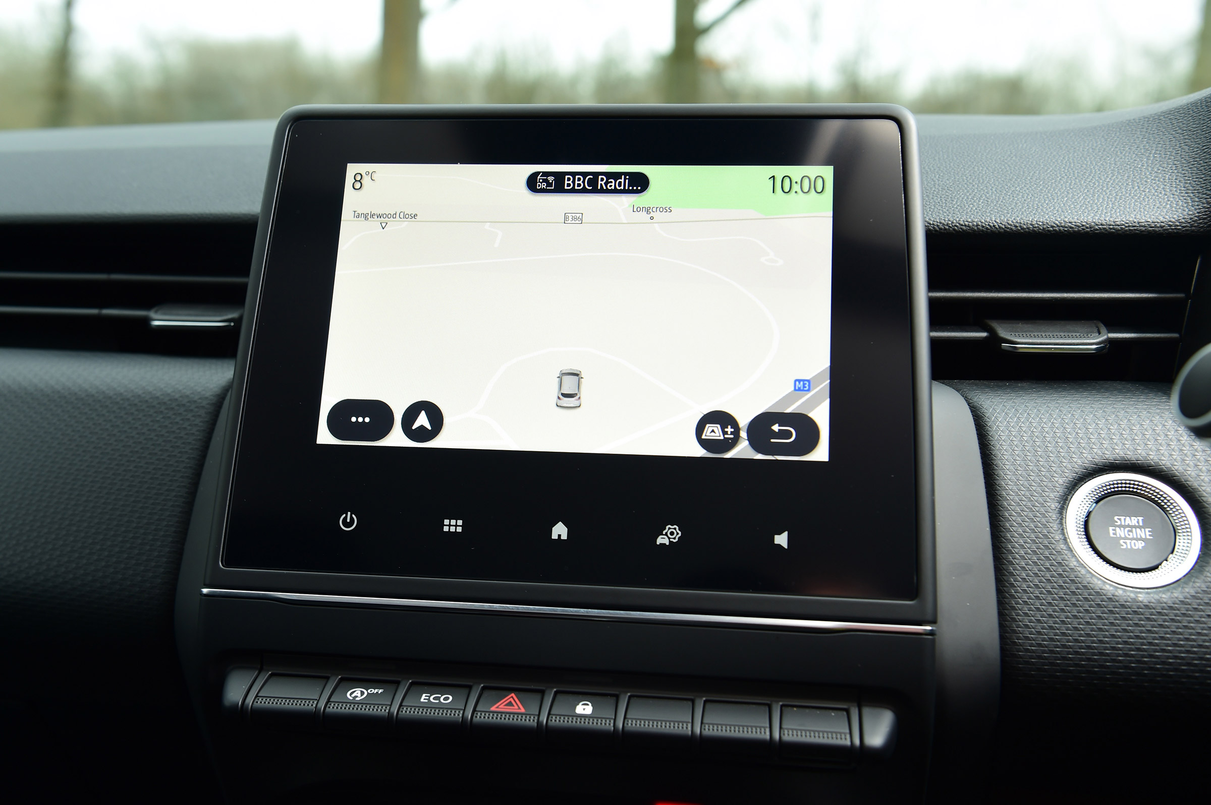 Renault Clio - sat-nav