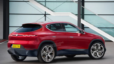 Alfa Romeo baby SUV - rear (watermarked)