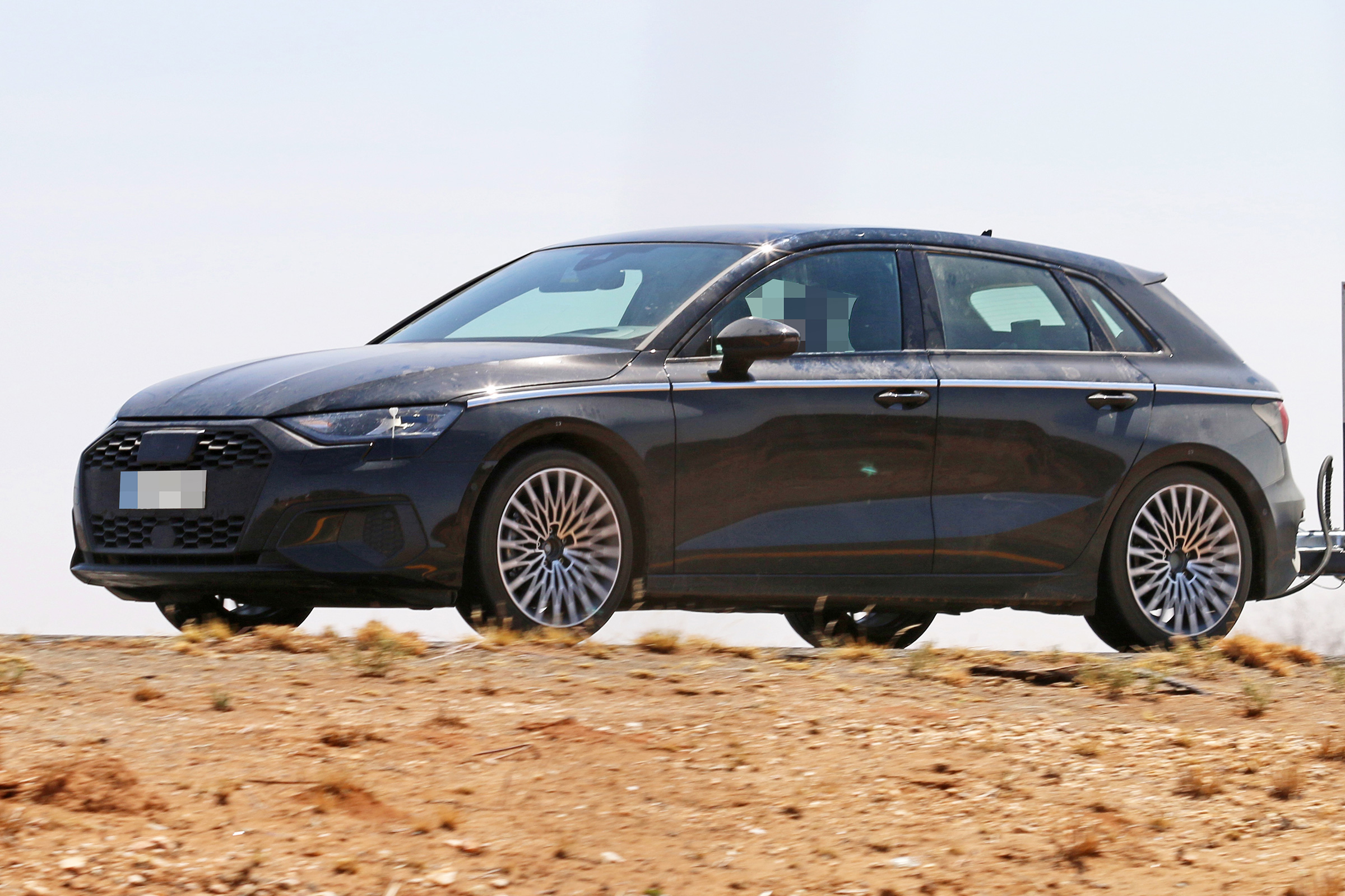 Audi A3 2020  - spies - front 3/4 tracking