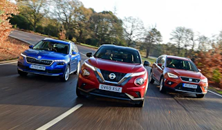 Nissan Juke vs Skoda Kamiq vs SEAT Arona