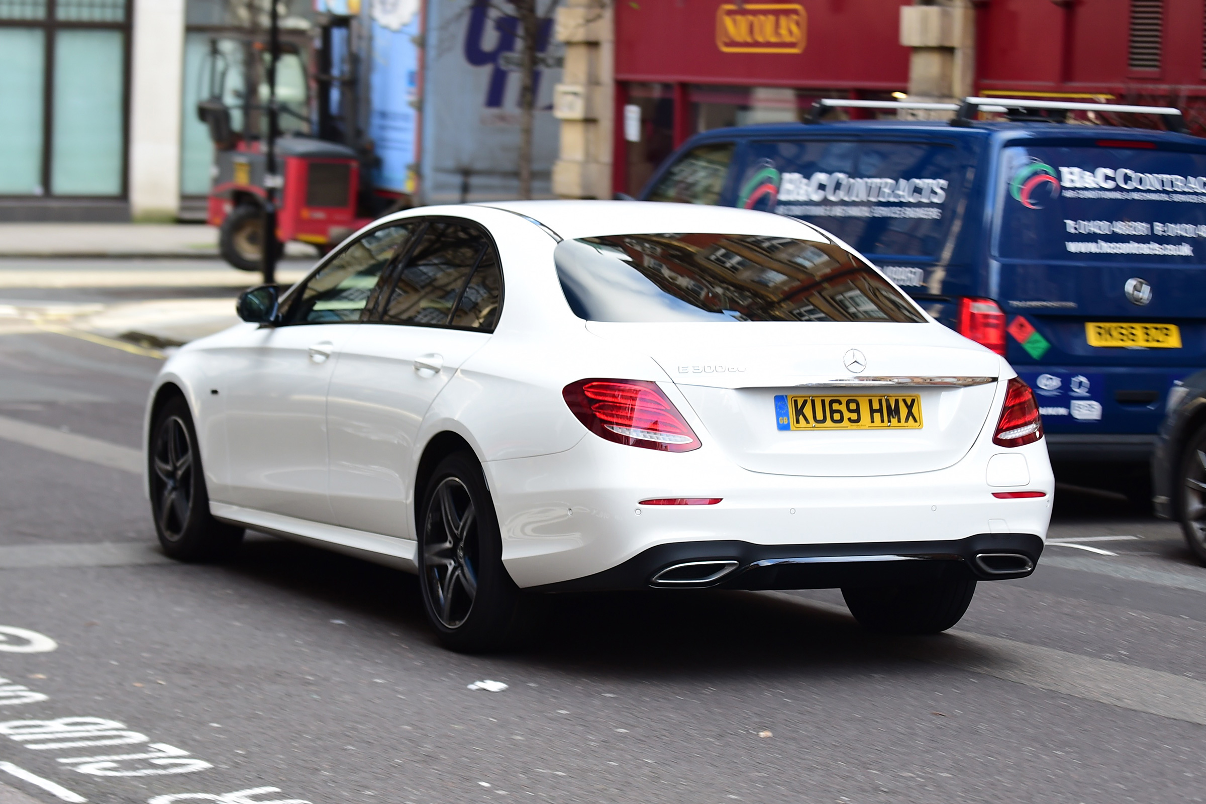 Mercedes E 300 de - long-term review - rear