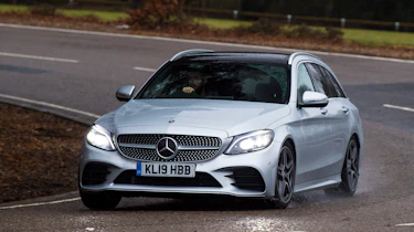 Mercedes C-Class Estate - cornering