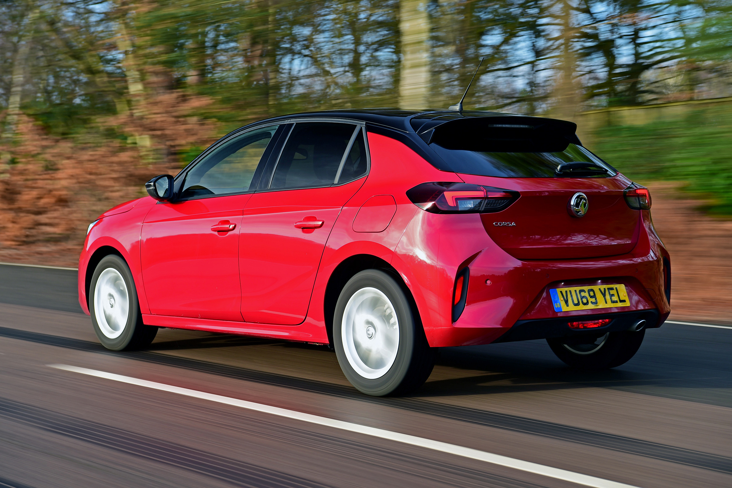 Vauxhall Corsa - rear tracking