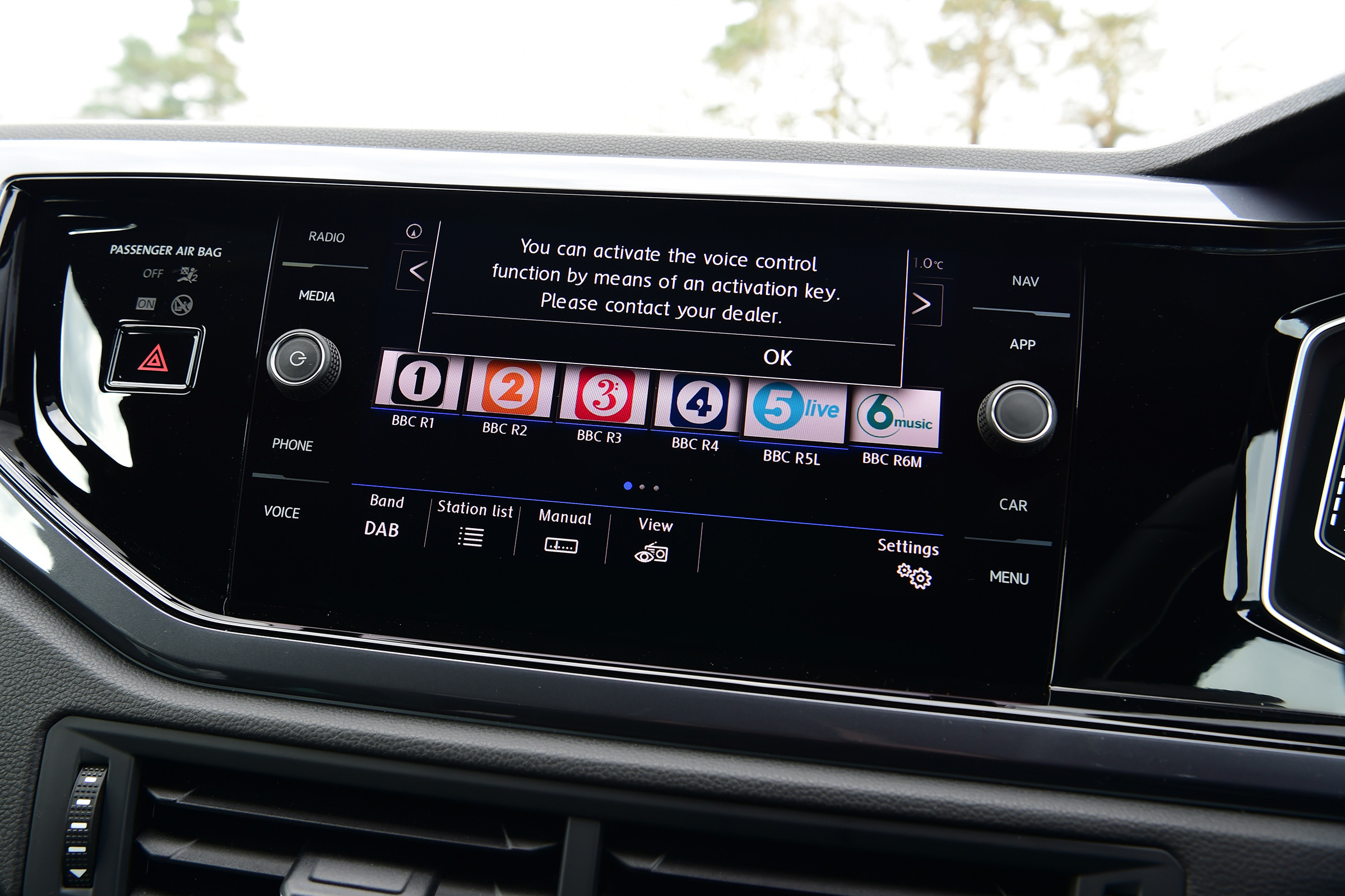 Volkswagen Polo - screen