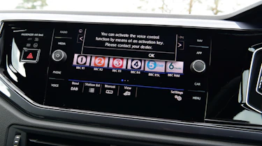 Volkswagen Polo - screen