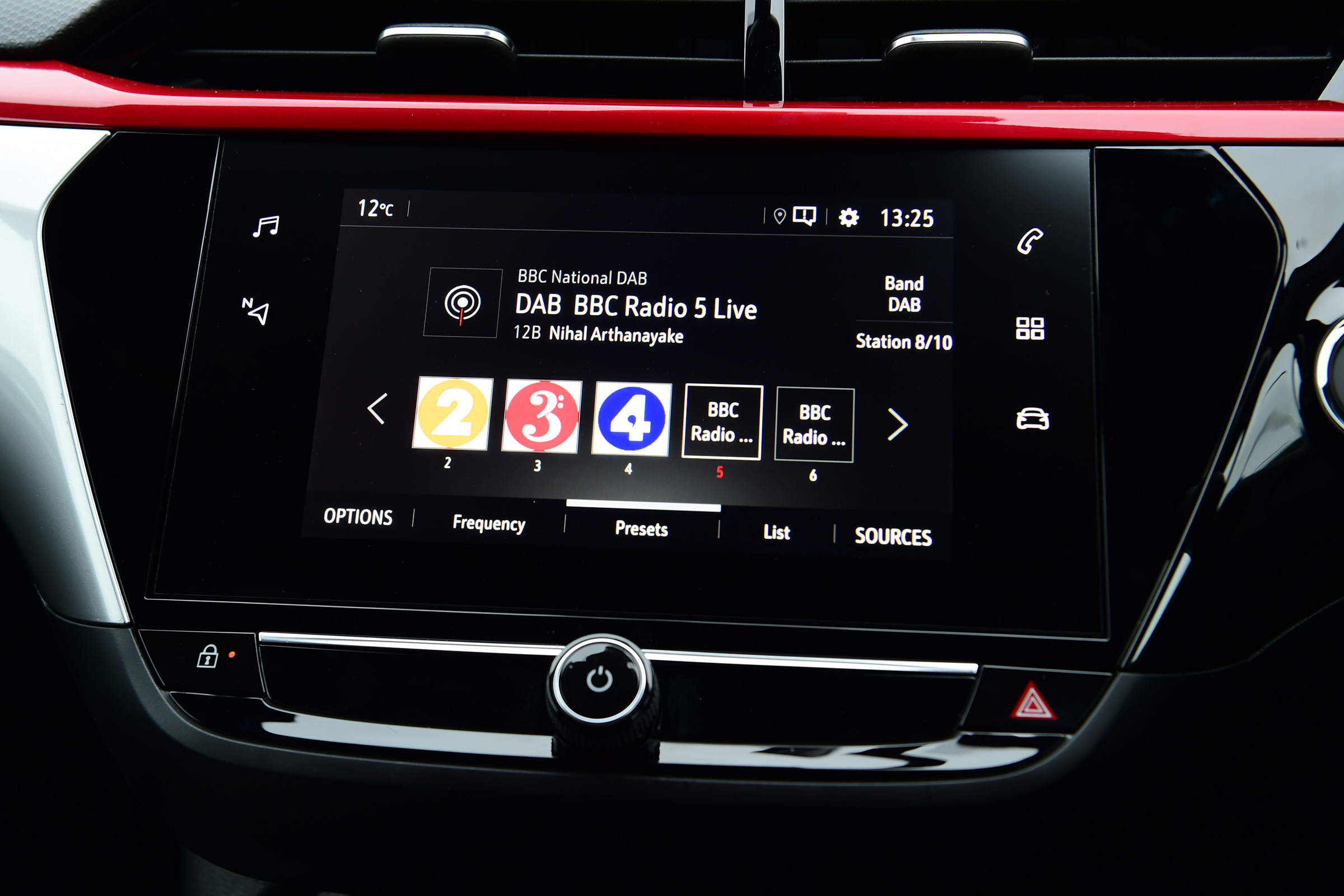 Vauxhall Corsa - screen