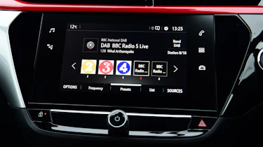 Vauxhall Corsa - screen