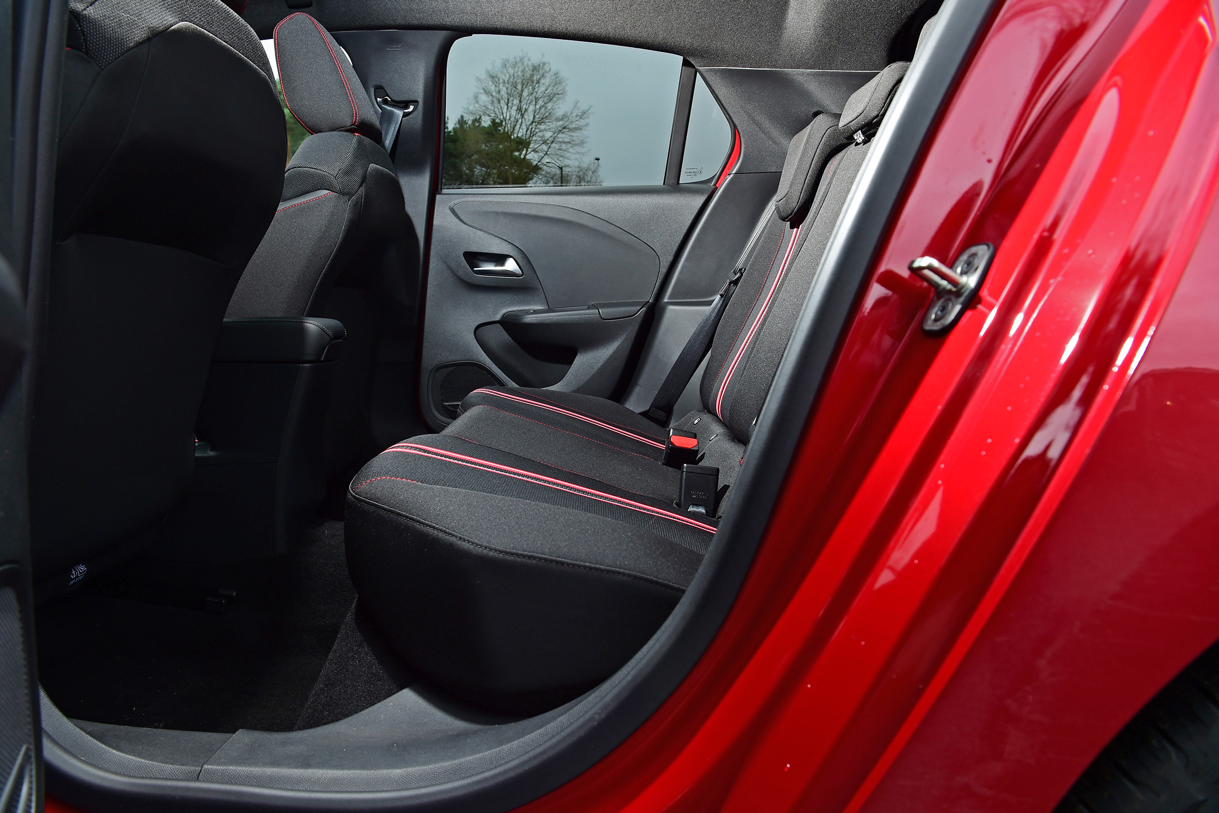 Vauxhall Corsa - rear seats