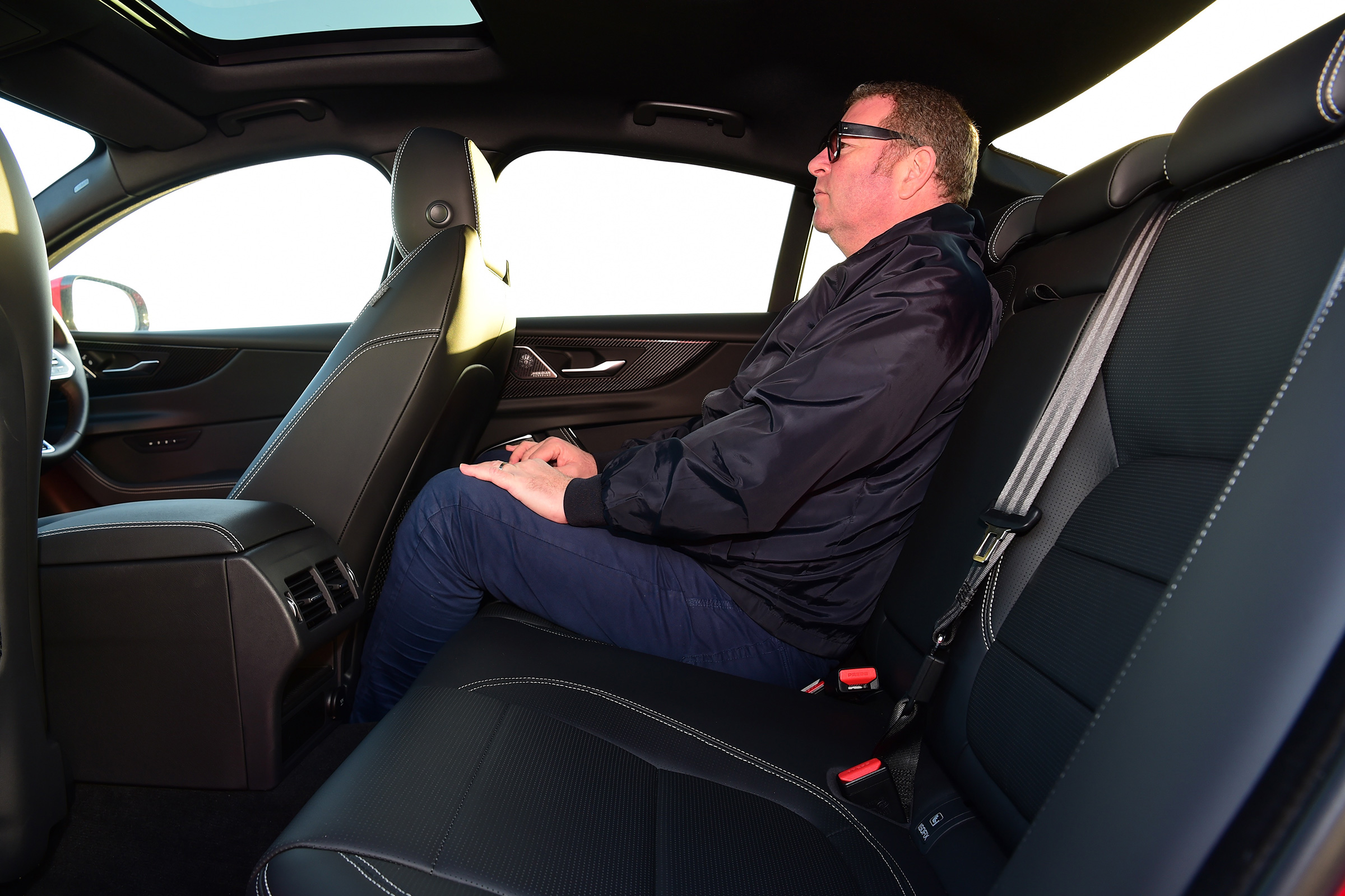 Jaguar XE P300 Long termer - rear seats