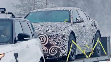 Jaguar XJ electric - spied - front 3/4 static