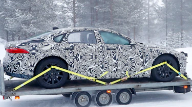 Jaguar XJ electric - spied - side static