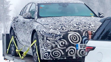 Jaguar XJ electric - spied - front 3/4 static