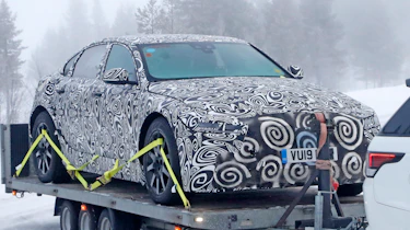 Jaguar XJ electric - spied - front 3/4 static