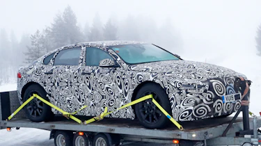 Jaguar XJ electric - spied - front 3/4 static