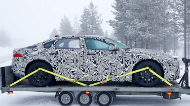 Jaguar XJ electric - spied - side static