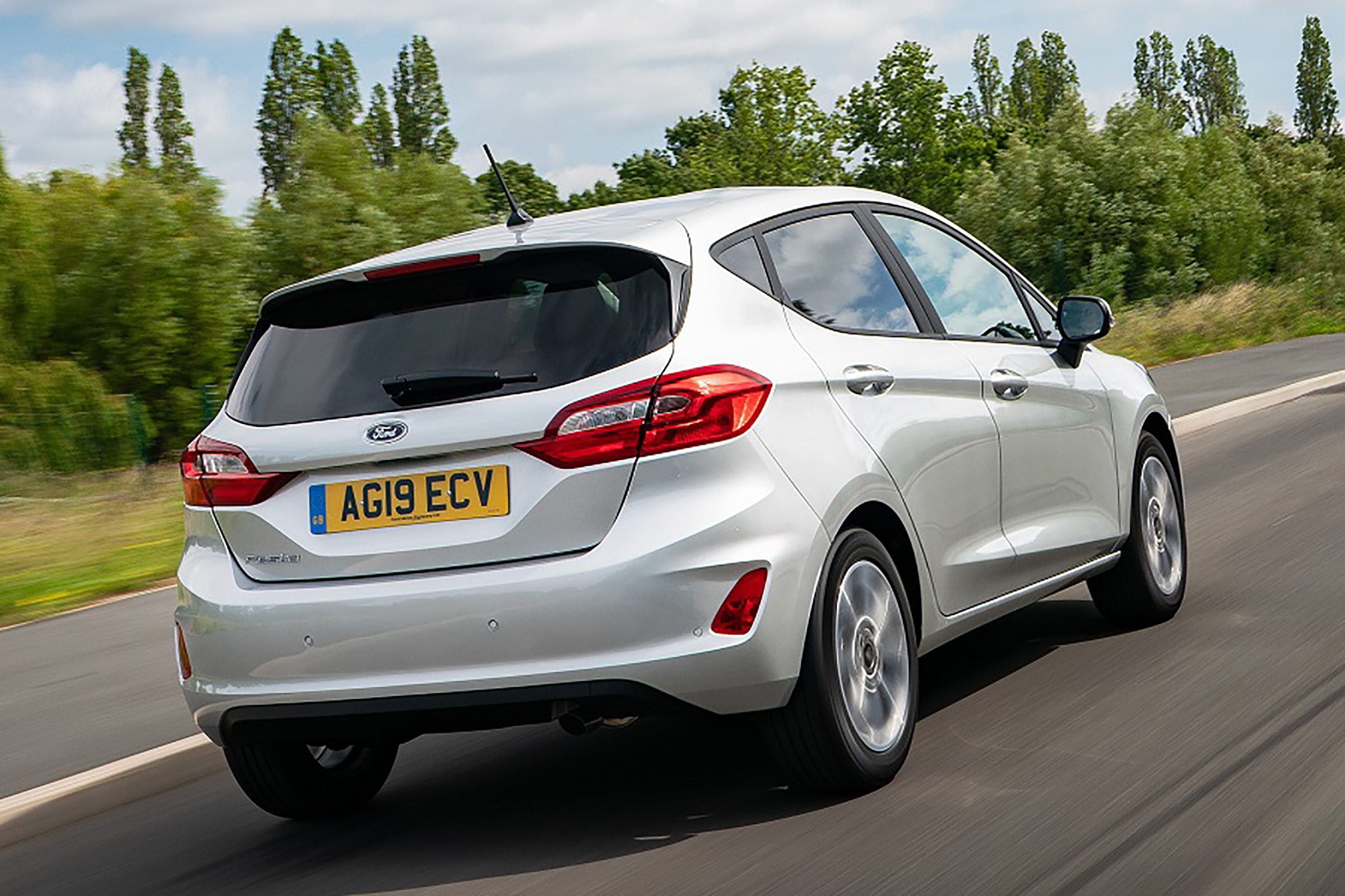 Ford Fiesta Trend - rear tracking