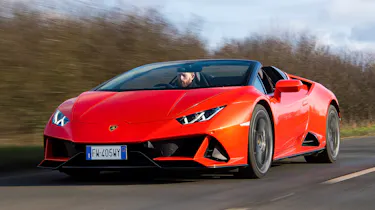 Lamborghini Huracan Evo Spyder - front