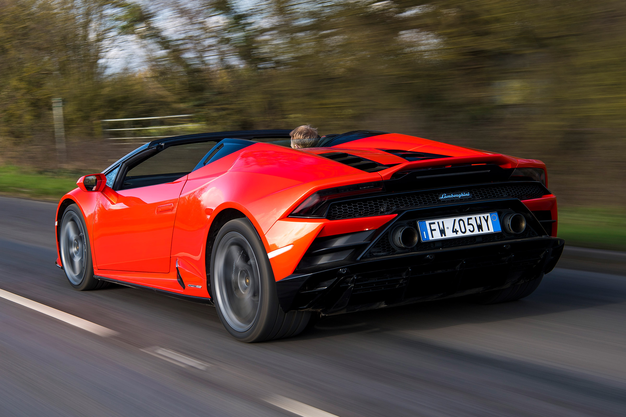 Lamborghini Huracan Evo Spyder - rear
