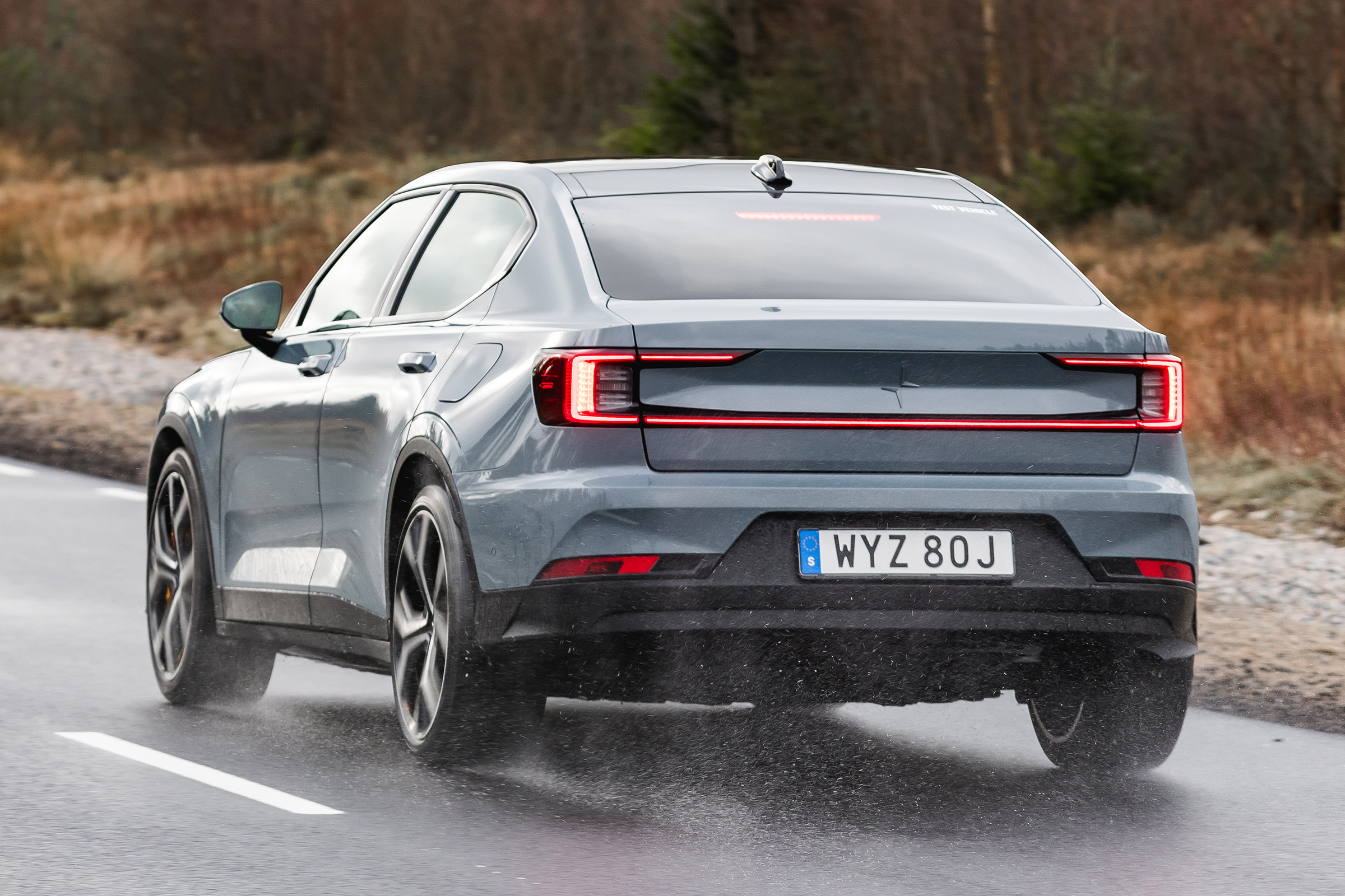 Polestar 2 prototype - rear