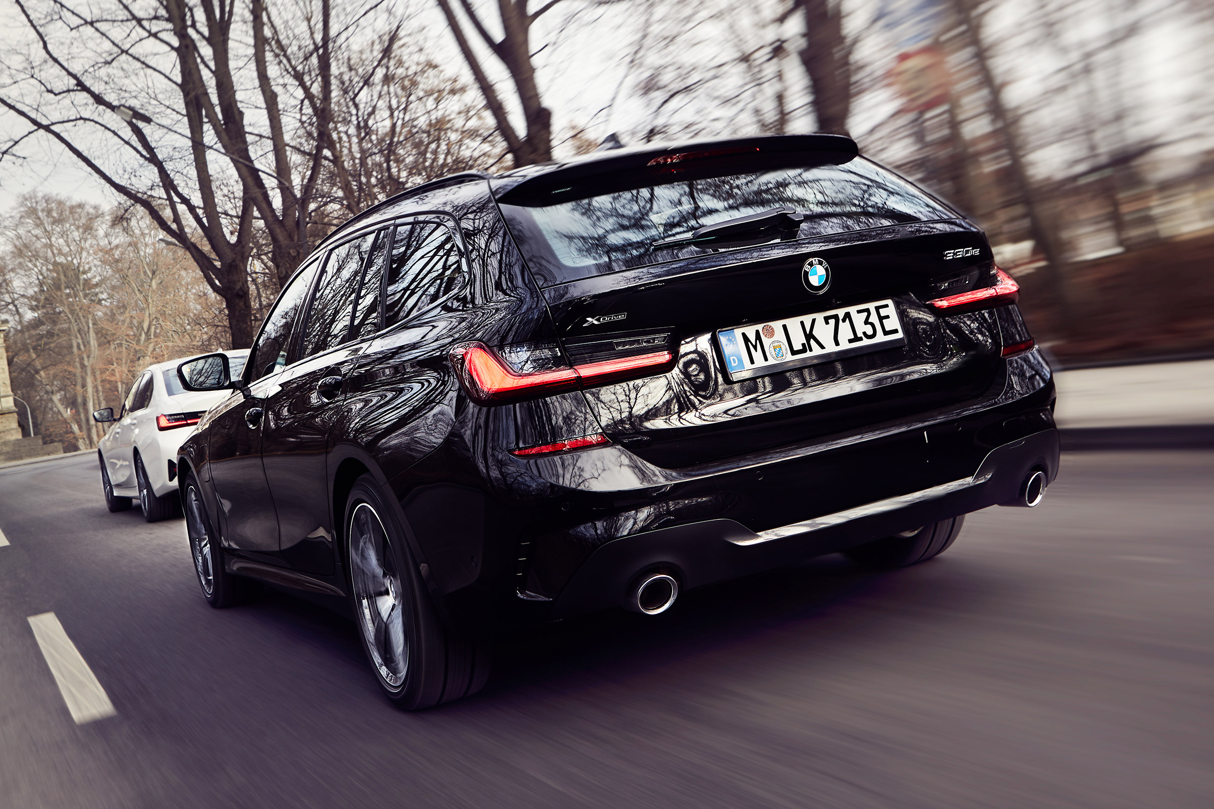 BMW 330e Touring - rear