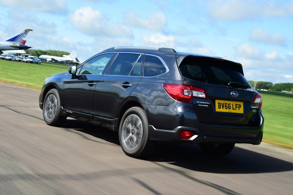 Used Subaru Outback - rear action