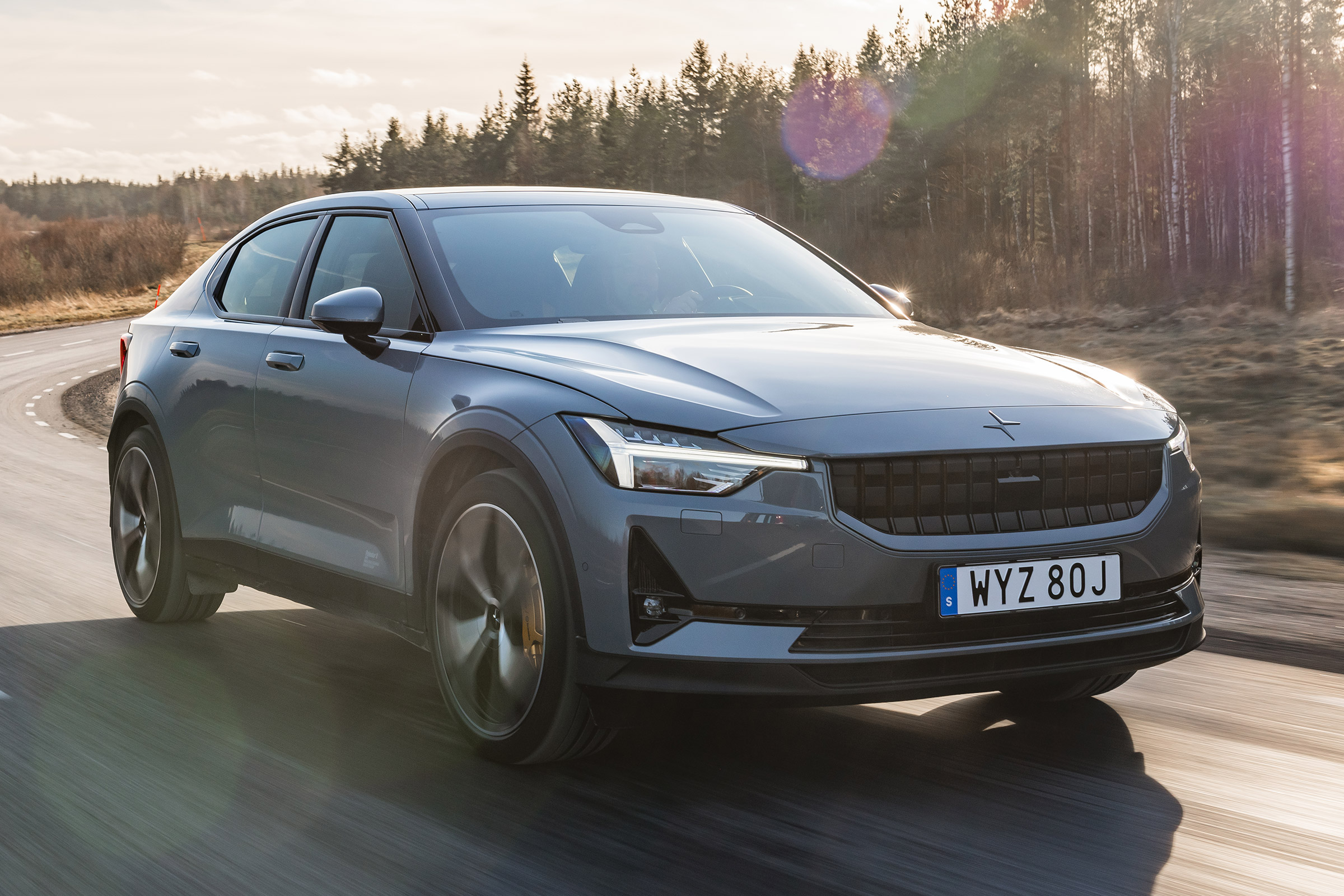 Polestar 2 prototype - front tracking
