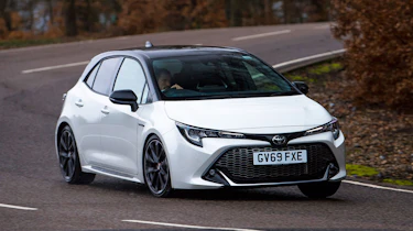 Toyota Corolla GR Sport - front action