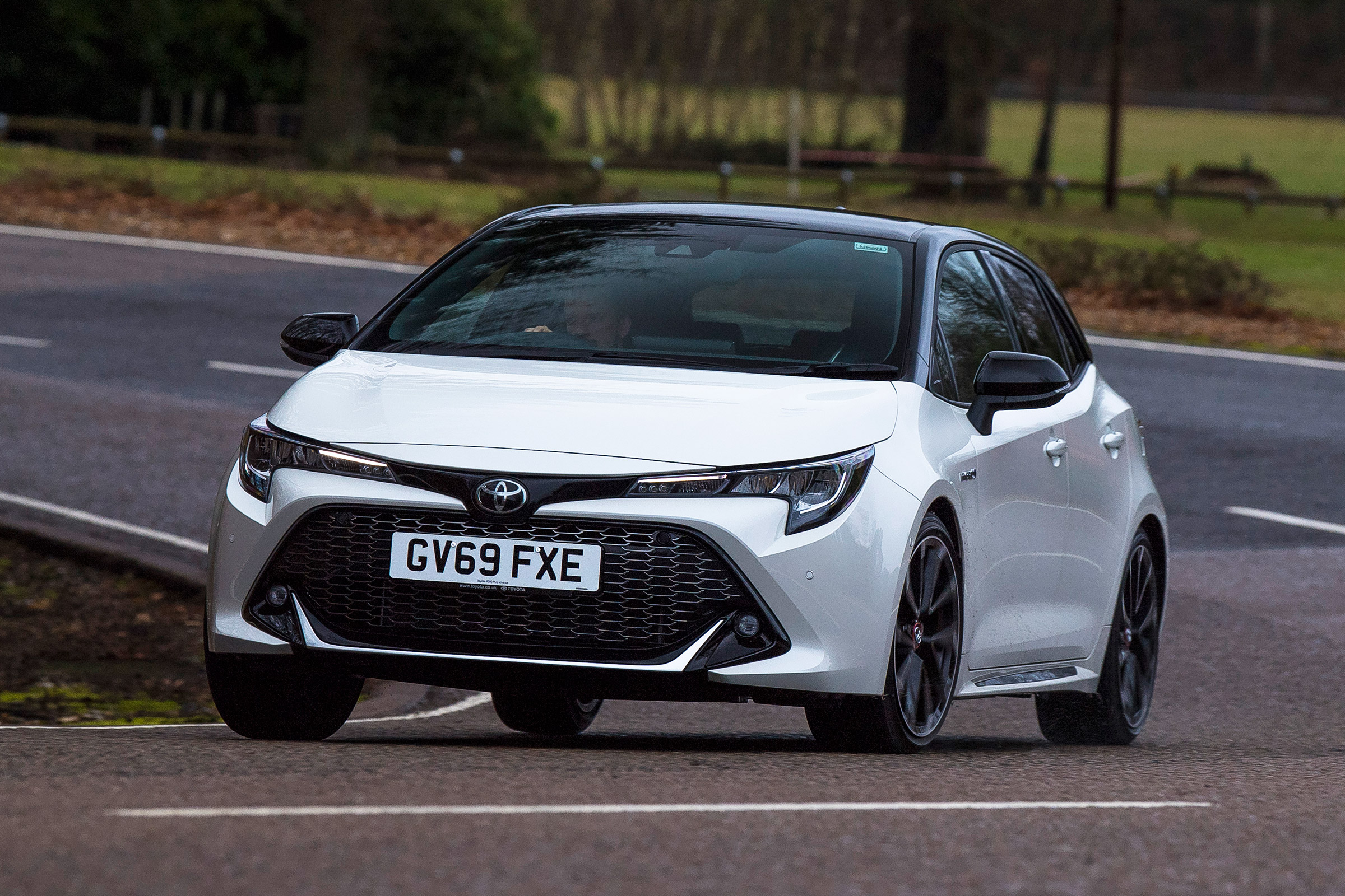 Toyota Corolla GR Sport - front cornering