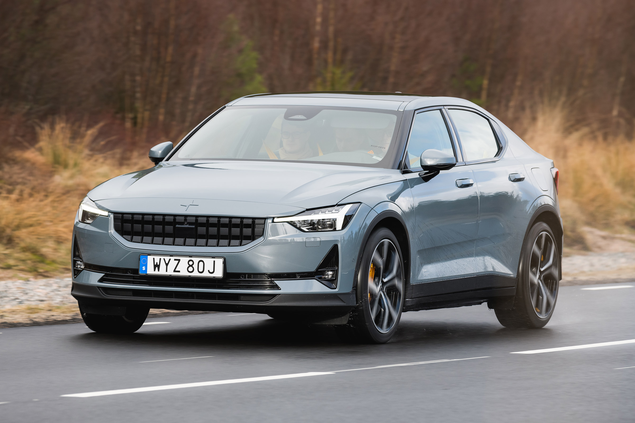 Polestar 2 prototype - front action