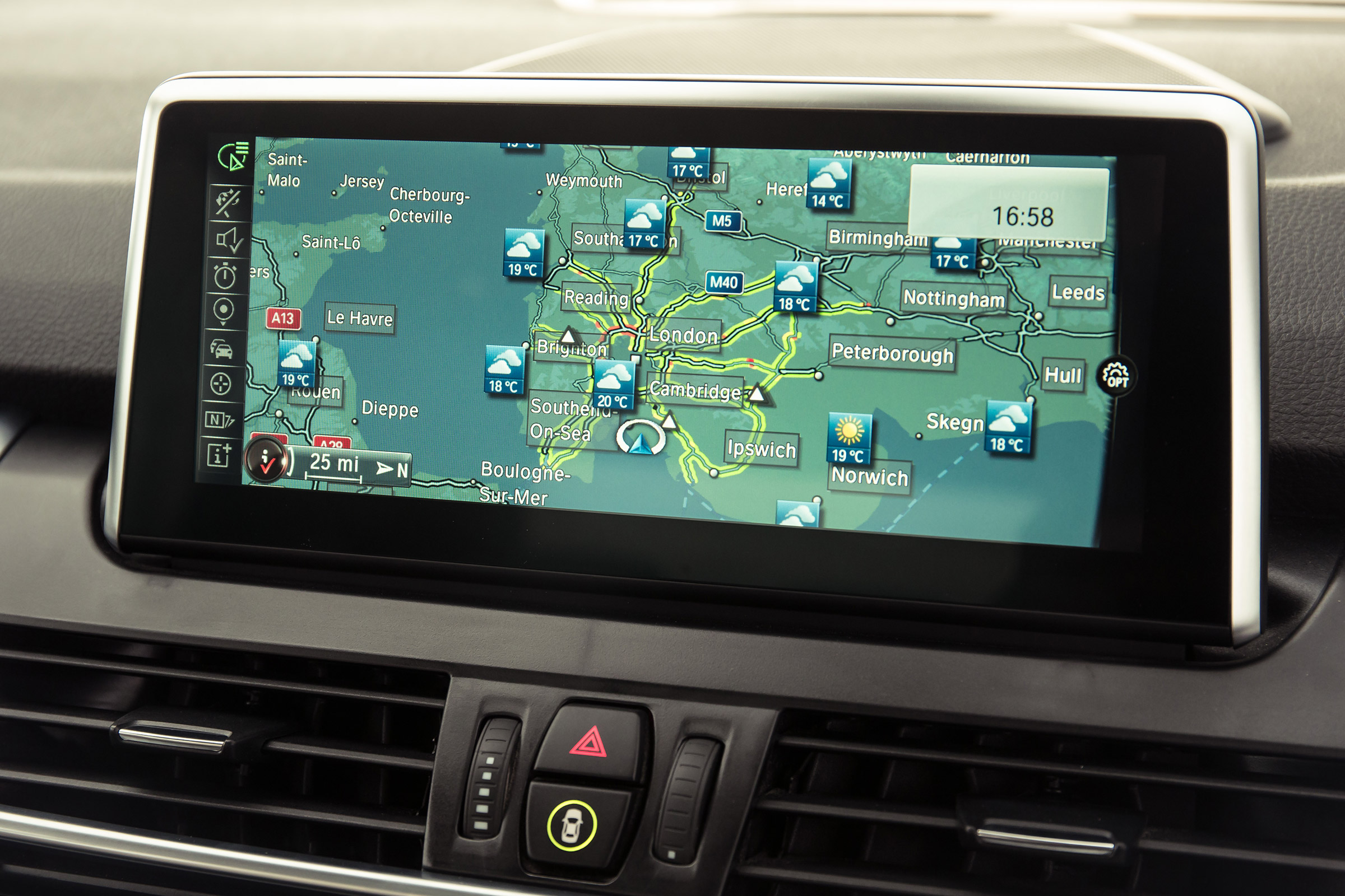 BMW 2 Series Active Tourer - sat-nav