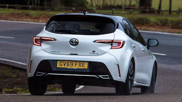Toyota Corolla GR Sport - rear cornering