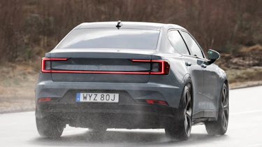 Polestar 2 prototype - rear action