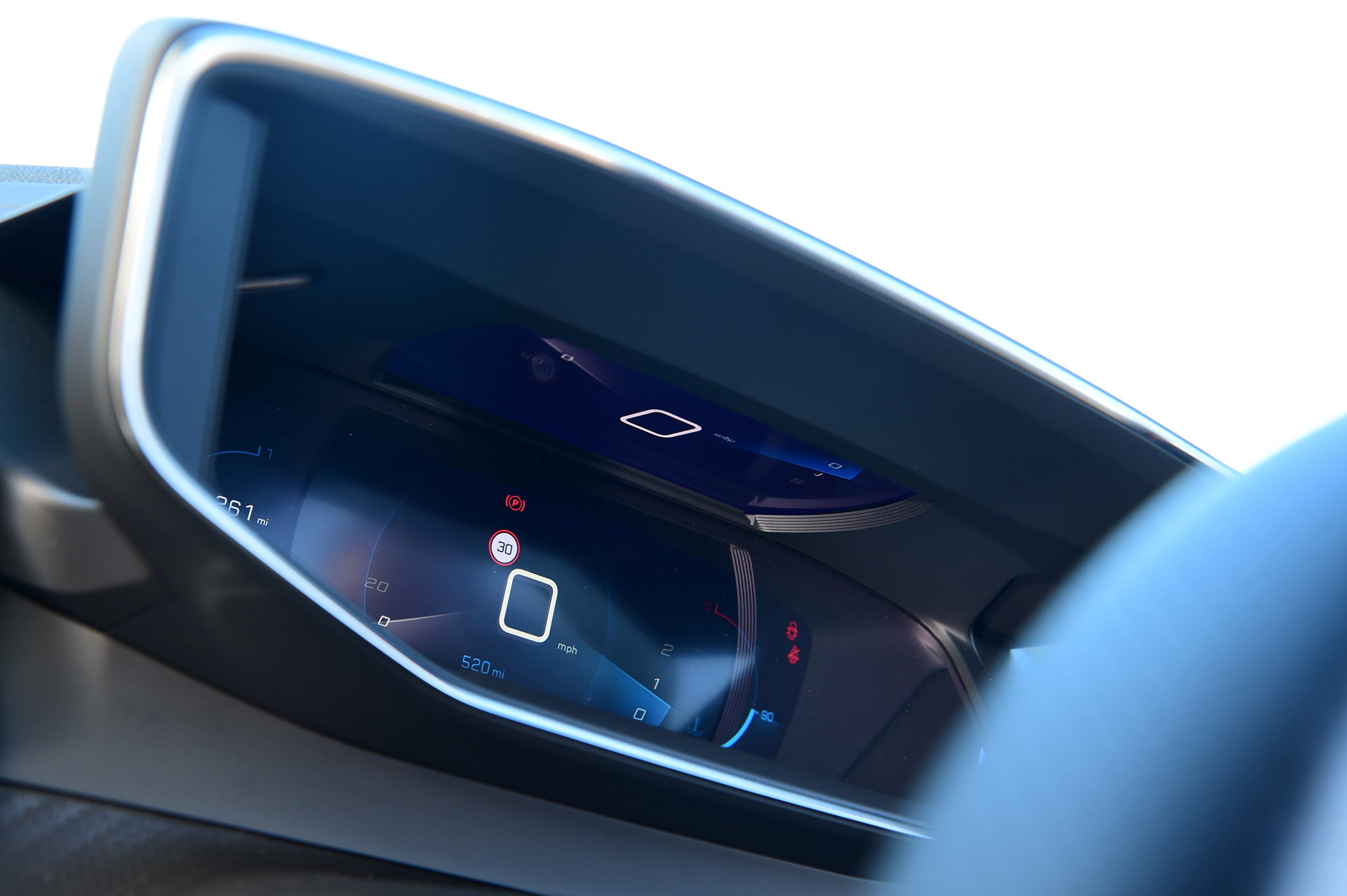 Peugeot 2008 - 3D display