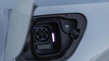 Polestar 2 prototype - charging port