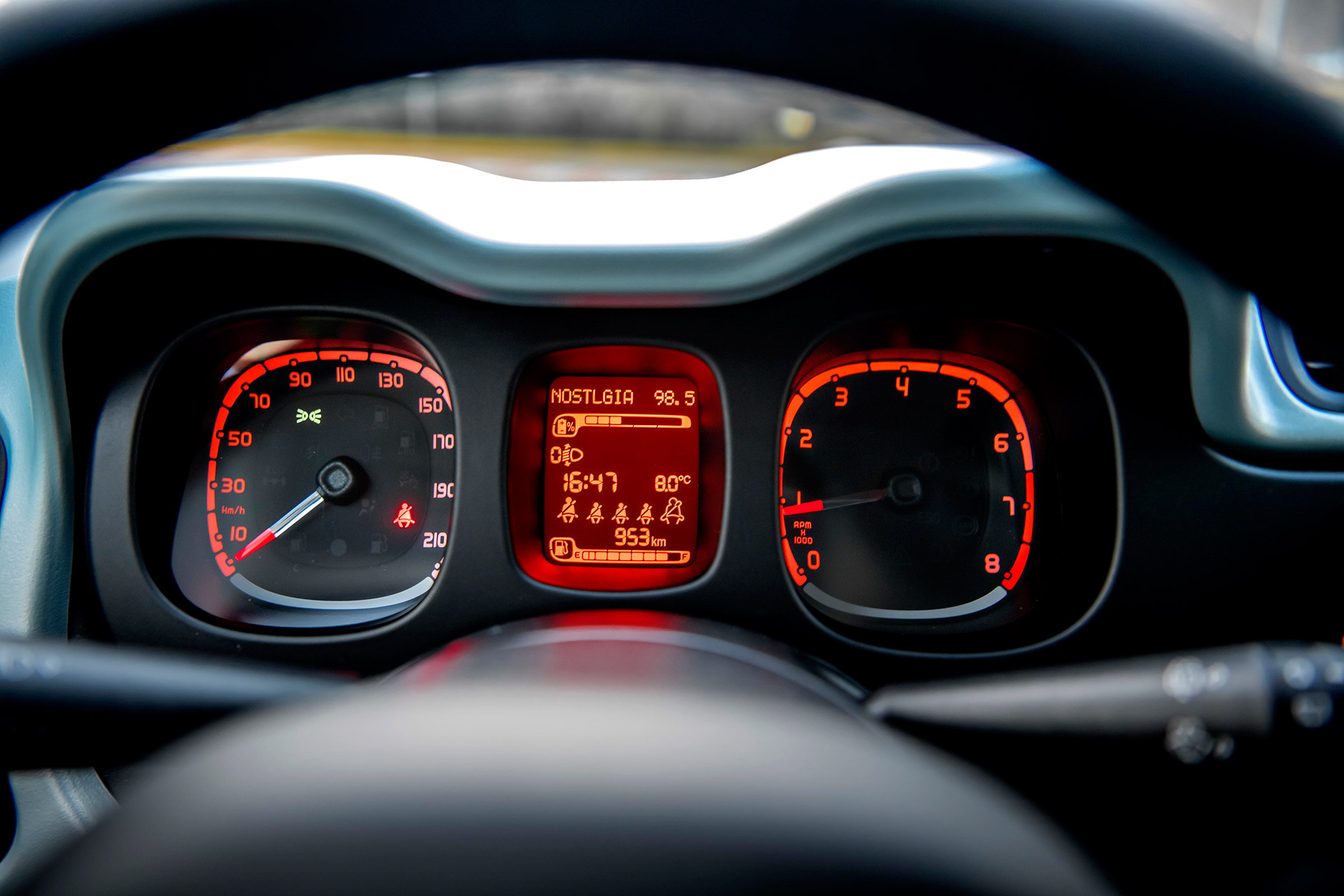 Fiat Panda Mild Hybrid - dials