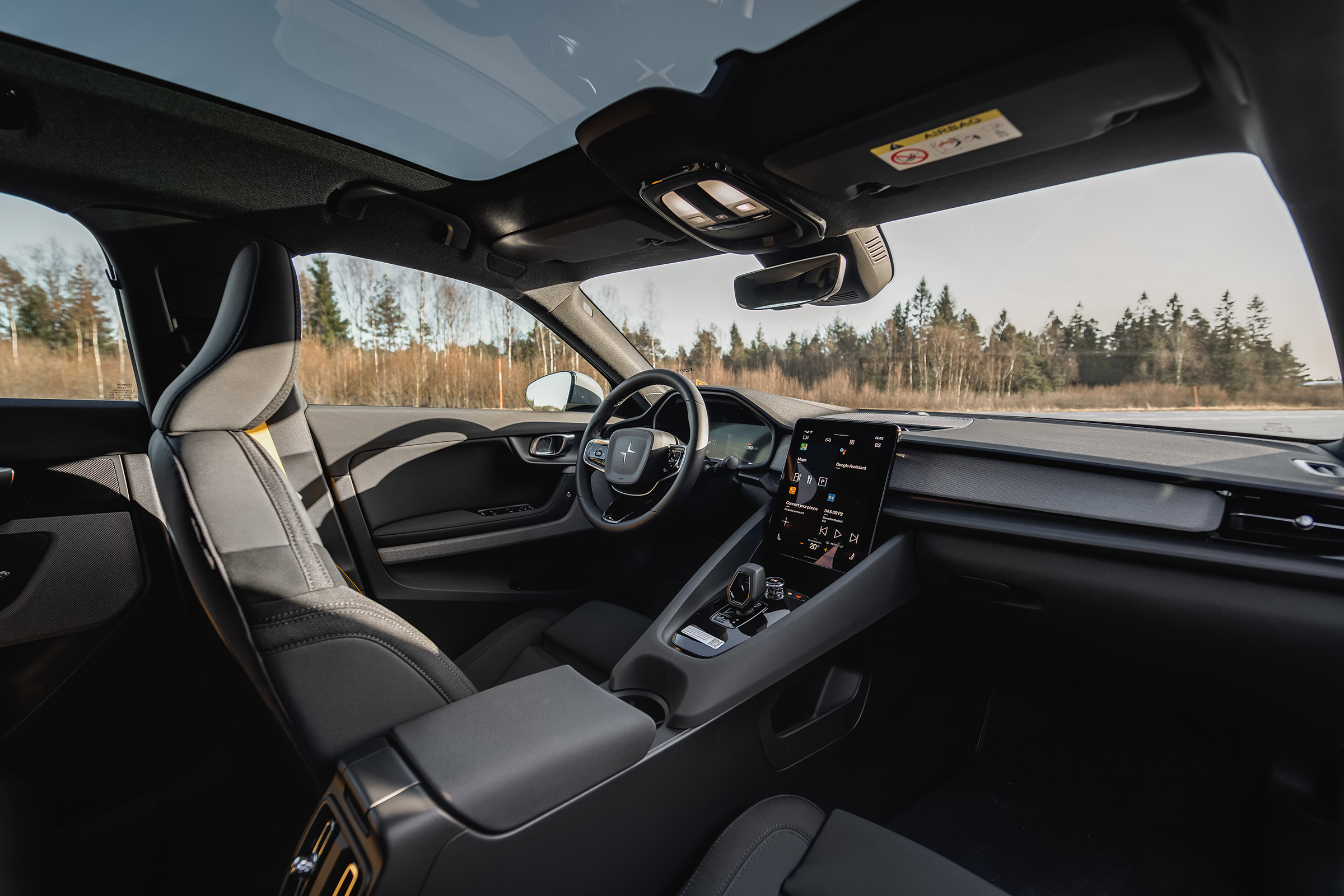 Polestar 2 prototype - cabin