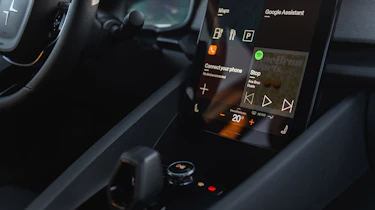Polestar 2 prototype - interior