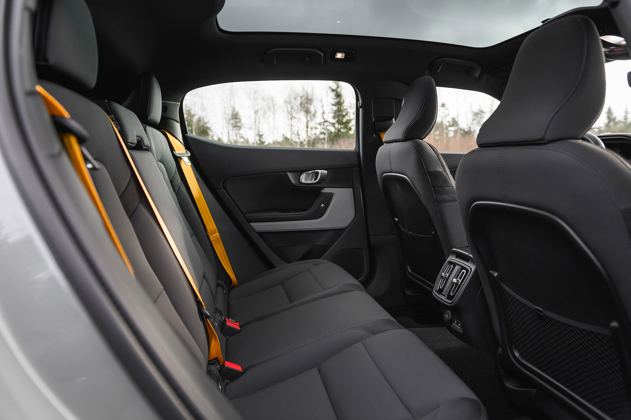 Polestar 2 prototype - rear seats