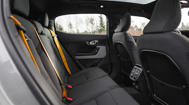 Polestar 2 prototype - rear seats