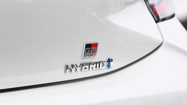 Toyota Corolla GR Sport - Hybrid badge