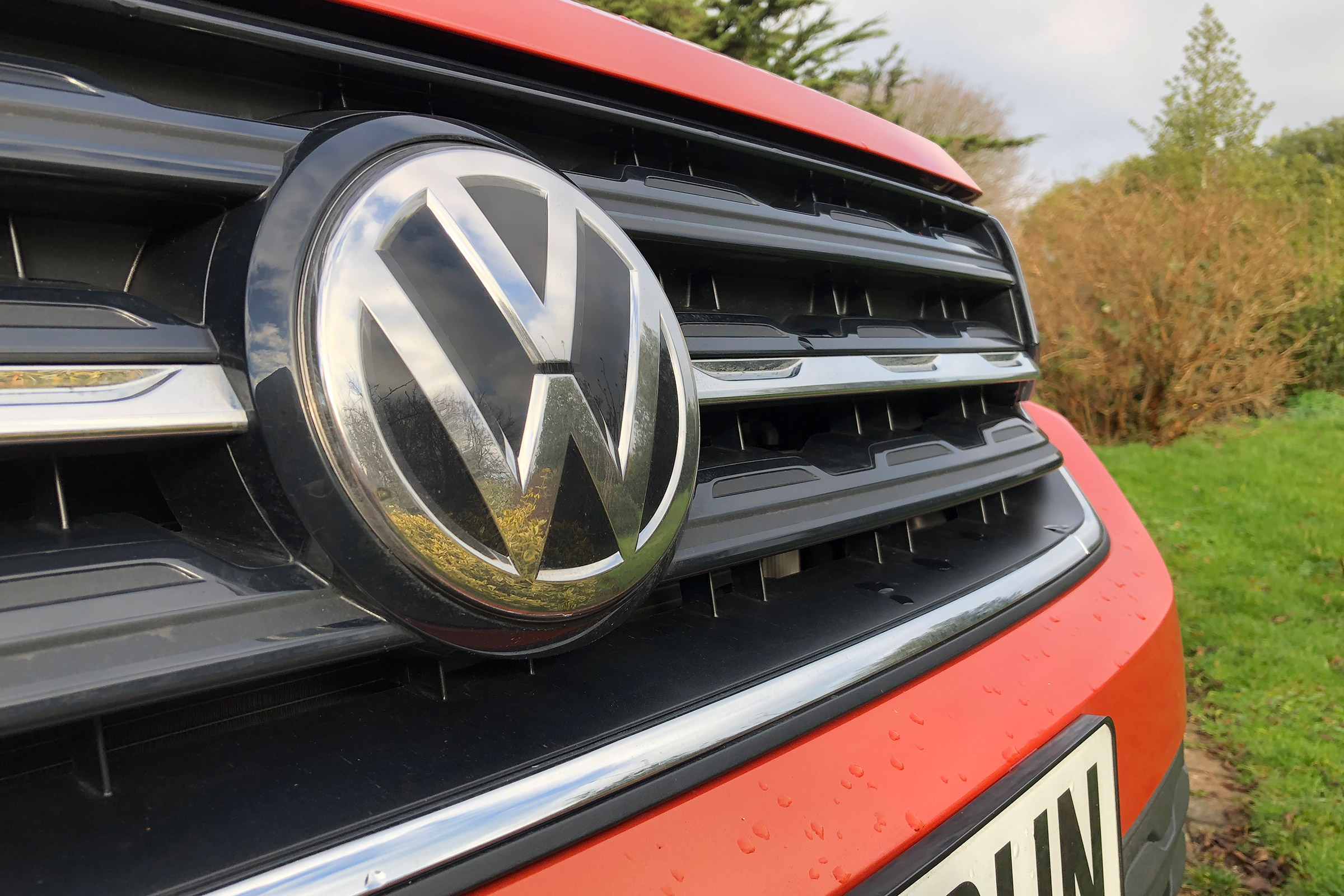 Volkswagen T-Cross 1.0 TSI - long termer first report VW badge