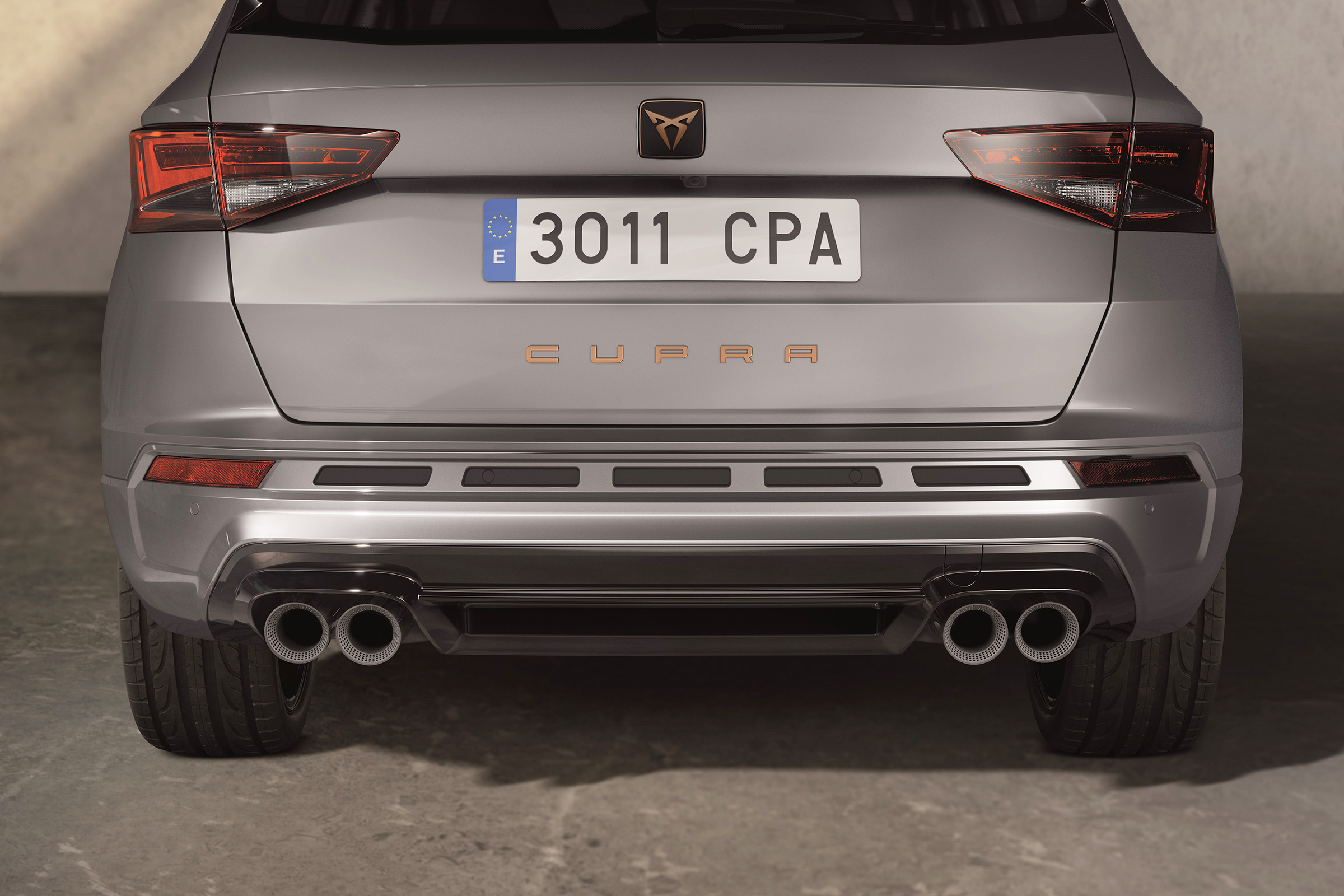 Cupra Ateca - rear exhausts