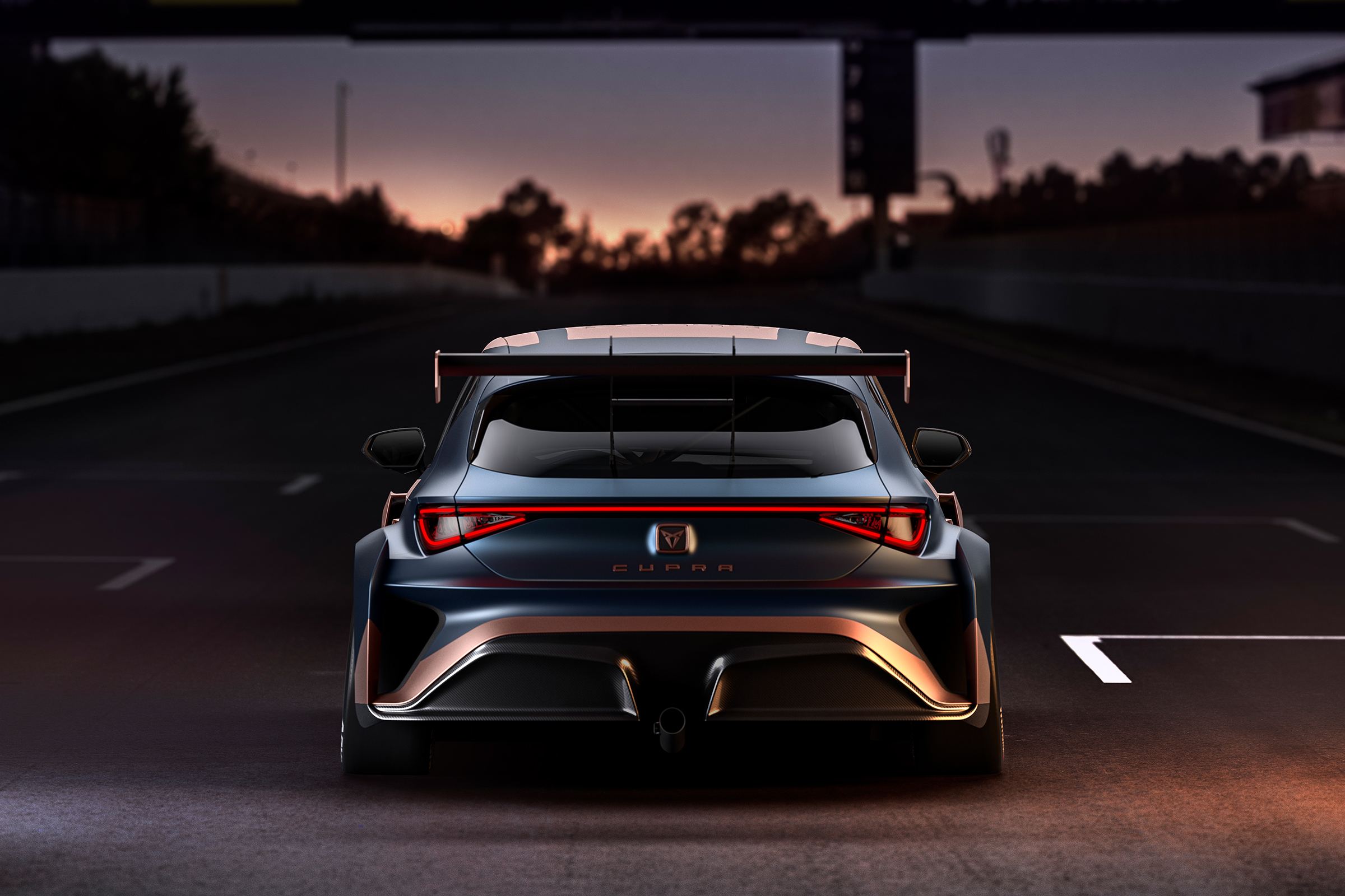 Cupra Leon Competicion - rear static