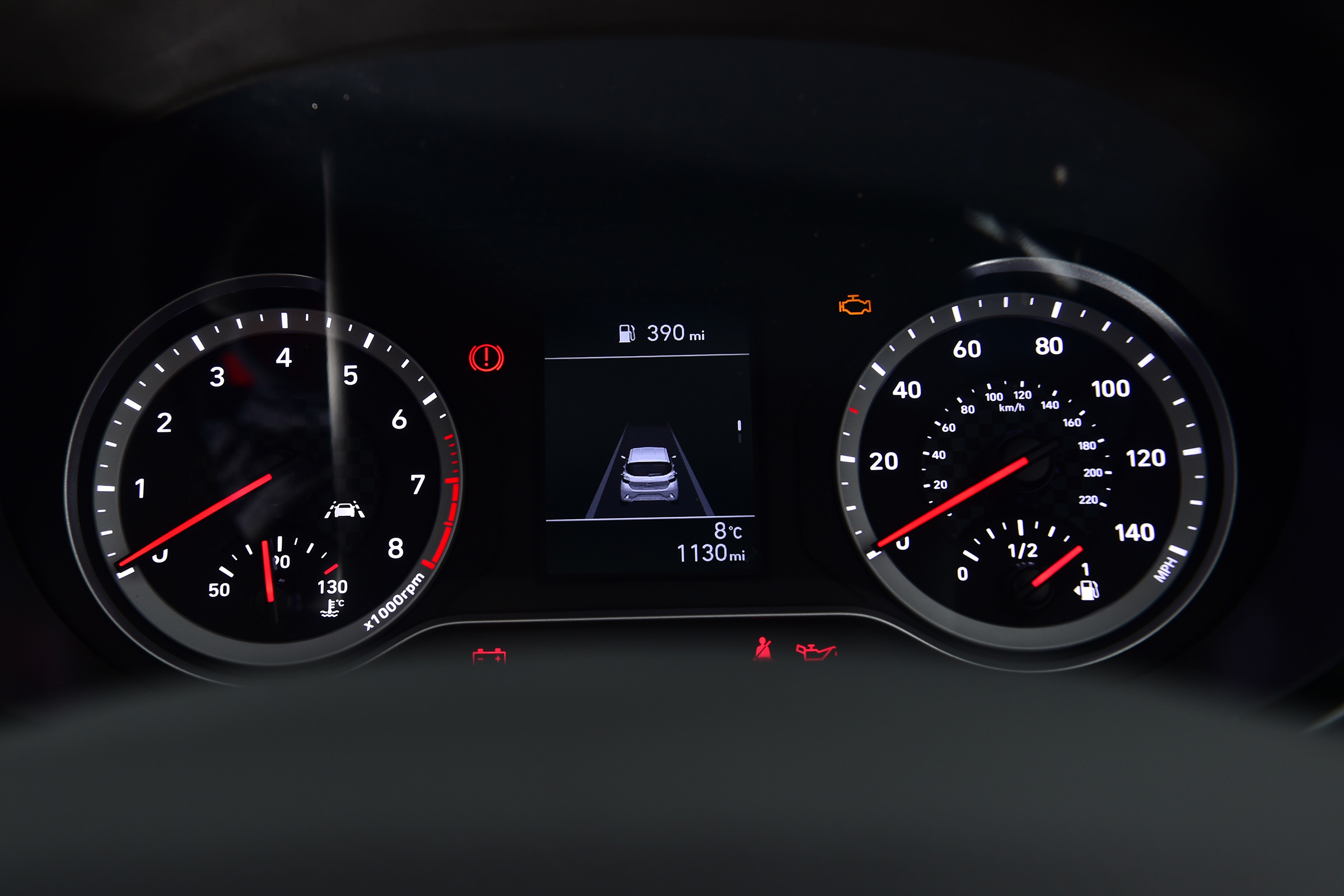 Hyundai i10 - dials