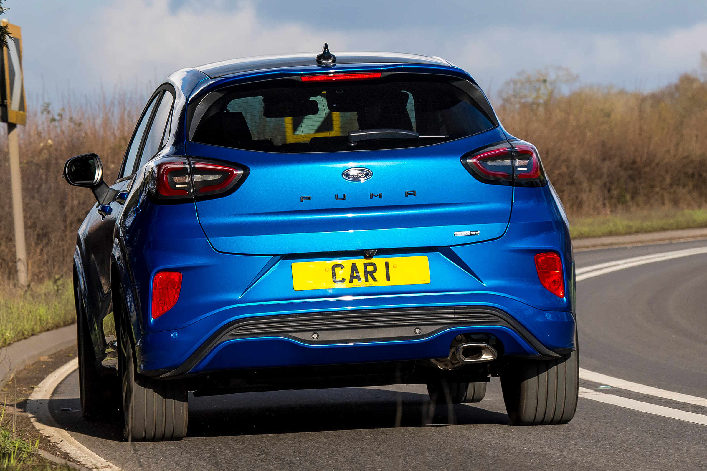 Ford Puma - rear cornering