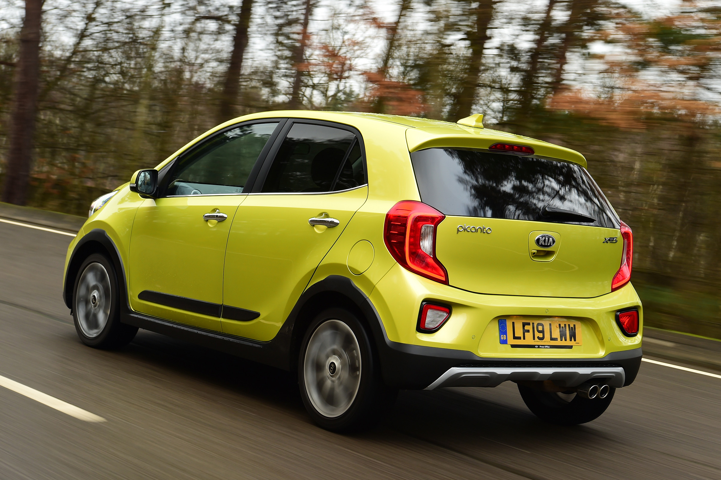 Kia Picanto - rear tracking