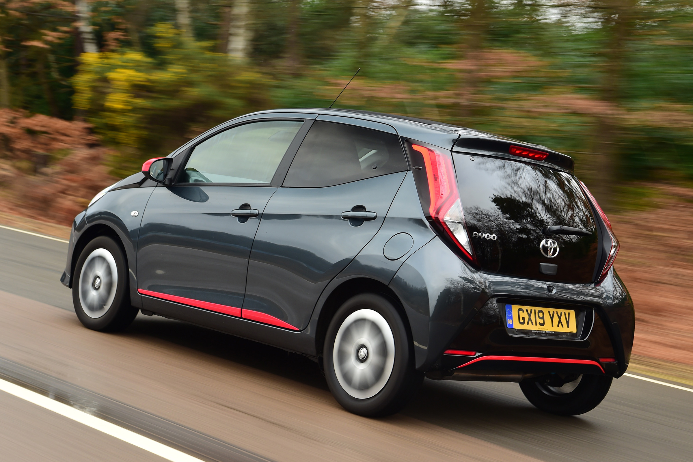Toyota Aygo - rear tracking