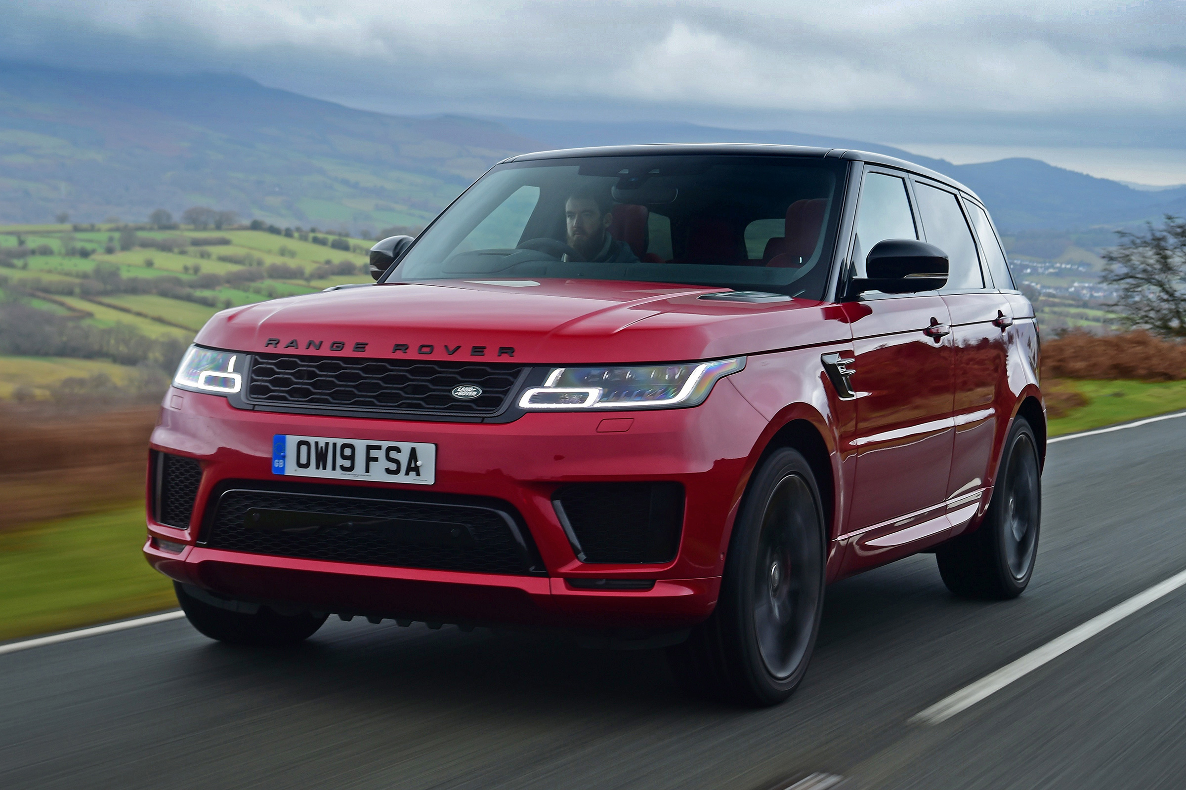 Range Rover HST - front tracking
