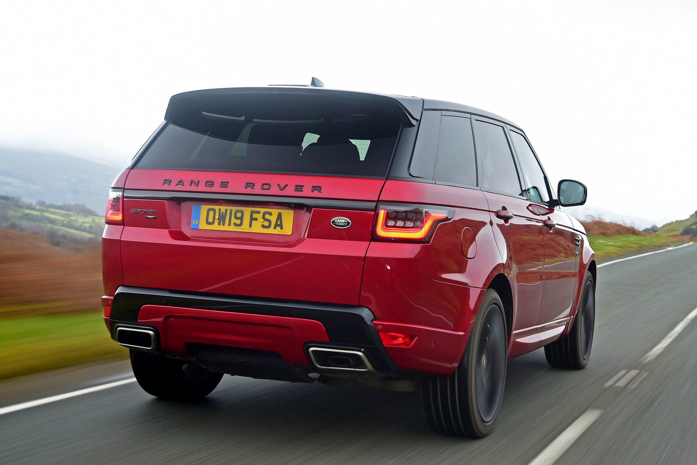 Range Rover HST - rear tracking