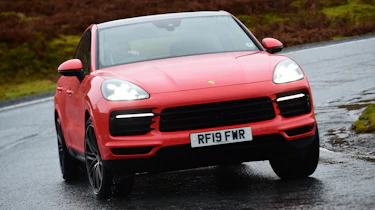 Porsche Cayenne Coupe - front cornering